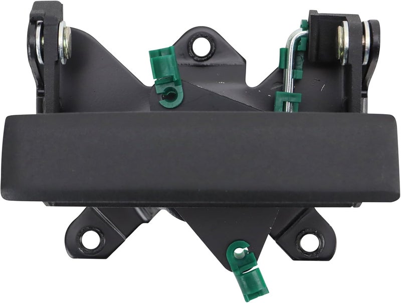 TRQ Tailgate Handle Black Compatible with 1997-2004 Chevrolet S10 GMC Sonoma 1996-2000 Isuzu Hombre - Image 1